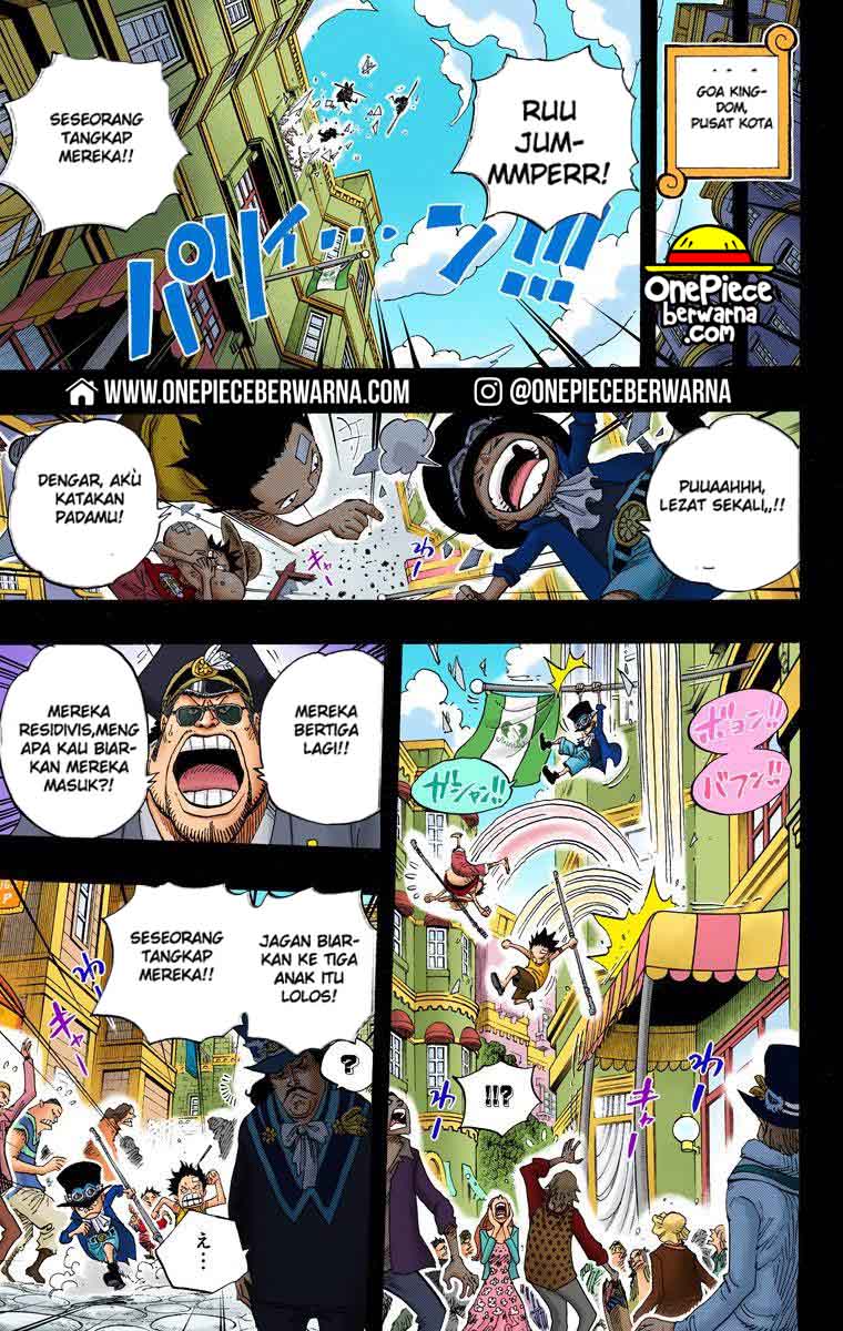 One Piece Berwarna Chapter 585